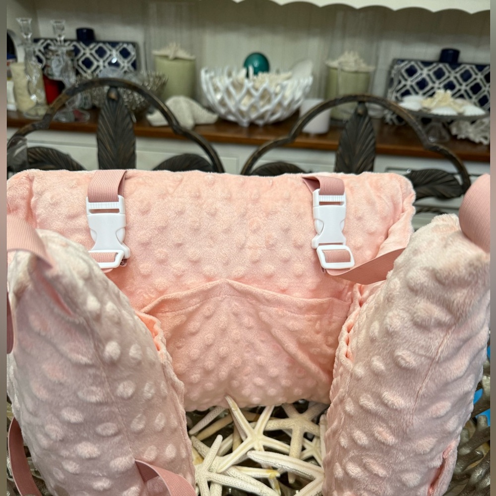 Plush Moyosma - Pale Pink Post Mastectomy Pillow. Baby girl pink. New.